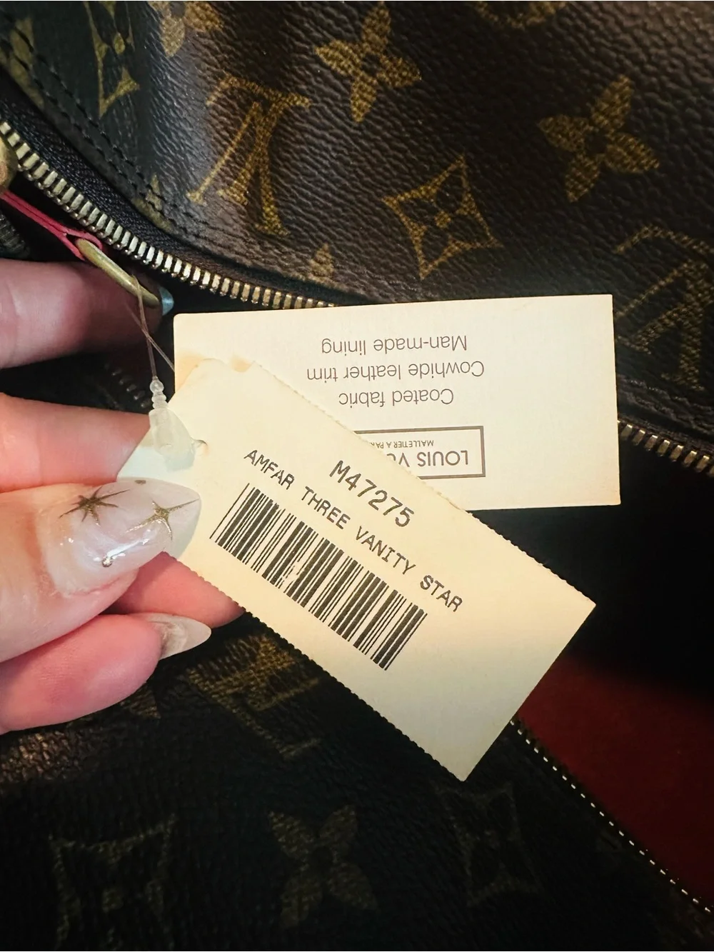 Louis Vuitton Sharon Stone Amfar Monogram Bag